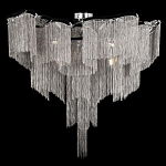 Люстра потолочная с металлическими цепочками Диаметр 99 см Atlantis Chain варинант исполнения - 1 | Loft Concept в Москве