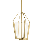  Подвесной светильник золотого цвета в форме фонаря Kichler варинант исполнения - 4 | Loft Concept в Москве