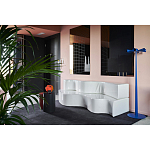 Дизайнерский модульный диван волнистой формы  Poltronova Superonda Sofa варинант исполнения - 7 | Loft Concept в Москве