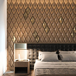 Гипсовая 3D панель с принтографией PM-102 варинант исполнения - 3 | Loft Concept в Москве