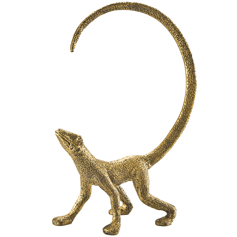    Golden Lizard Statuette    | Loft Concept 
