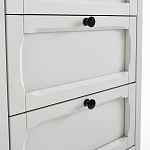 Комод узкий с 5-ю ящиками серый Silva Grey Chest of Drawers варинант исполнения - 5 | Loft Concept в Москве