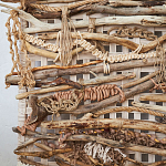 Большая Абстрактное Панно из веток и нитей Dryad Wall Art варинант исполнения - 2 | Loft Concept в Москве