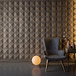 Гипсовая 3D панель с принтографией PM-104 варинант исполнения - 3 | Loft Concept в Москве