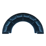 Дизайнерский модульный диван AUGUSTO Sofa варинант исполнения - 5 | Loft Concept в Москве