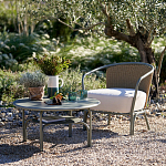 Садовое кресло с каркасом из стали Kenneth Chair варинант исполнения - 9 | Loft Concept в Москве