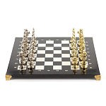 Шахматы Ренессанс с доской из натурального мрамора Decorative Thematic Chess варинант исполнения - 1 | Loft Concept в Москве