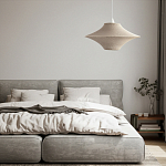 Подвесной вязаный бежевый светильник «Звезда Востока 01» варинант исполнения - 3 | Loft Concept в Москве