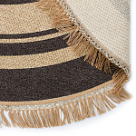 Ковер из комбинированного состава с узором Circles of goodness варинант исполнения - 4 | Loft Concept в Москве