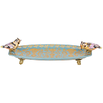 Блюдо фарфоровое Экзотические птички Vivole варинант исполнения - 1 | Loft Concept в Москве