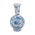 Ваза фарфоровая с синими цветочными мотивами Independence варинант исполнения - 1 | Loft Concept в Москве