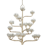 Люстра в виде растения Silver Flower Glade варинант исполнения - 3 | Loft Concept в Москве