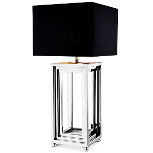 Настольная лампа Eichholtz Table Lamp Menaggio Nickel