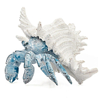 Статуэтка голубой рак с белой раковиной Marine Accessories варинант исполнения - 3 | Loft Concept в Москве