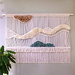 Панно-макраме «JUPITER» варинант исполнения - 1 | Loft Concept в Москве