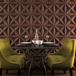 Гипсовая 3D Панель M-11 варинант исполнения - 1 | Loft Concept в Москве