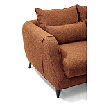 Диван в гостиную Portree Sofa Терракотовый букле варинант исполнения - 4 | Loft Concept в Москве