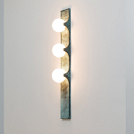 Бра в ретро стиле на бирюзовом основании Аftersound варинант исполнения - 2 | Loft Concept в Москве