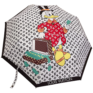 Зонт раскладной LOUIS VUITTON дизайн 001 Белый цвет