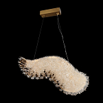Подвесной светильник в форме крыла из кристаллов Angel Wing варинант исполнения - 1 | Loft Concept в Москве