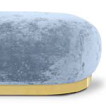 Длинный овальный пуф Ambrose Soft Oval Pouf варинант исполнения - 4 | Loft Concept в Москве