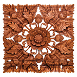 Панно из дерева квадратное Novala Panel With Trees варинант исполнения - 1 | Loft Concept в Москве