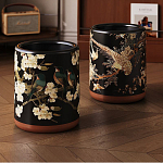 Мусорное ведро в китайском стиле Flower Trash Can варинант исполнения - 1 | Loft Concept в Москве