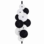 Бра светодиодное из черно-белых дисков Contrast Sample варинант исполнения - 4 | Loft Concept в Москве