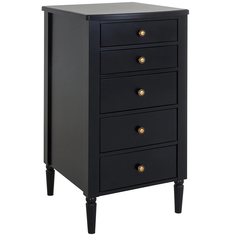 Комод с ящиками Amsterdam Черный в Москве | Loft Concept 