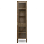 Витрина стеклянная правая 1-дверная с ящиком и 5-ю полками Harper Line варинант исполнения - 1 | Loft Concept в Москве