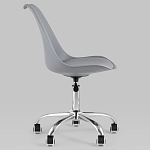 Офисный стул на металлическом основании EGGERY Grey варинант исполнения - 2 | Loft Concept в Москве