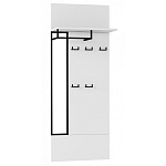 Вешалка настенная белая Strict Lines варинант исполнения - 1 | Loft Concept в Москве