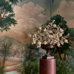 Обои ручная роспись Hill Country Scenic Special Colourway on scenic paper варинант исполнения - 4 | Loft Concept в Москве