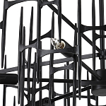 Люстра черная остроконечной формы Black Satin варинант исполнения - 1 | Loft Concept в Москве