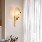 Бра с мраморным рассеивателем овальной формы Torch варинант исполнения - 1 | Loft Concept в Москве