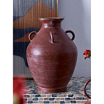 Ваза бордовая с 4-мя фактурными ручками Vase Burgundy Glaze варинант исполнения - 4 | Loft Concept в Москве