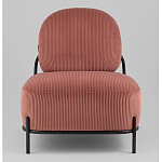 Кресло Стоун велюр рельефный коралловый варинант исполнения - 4 | Loft Concept в Москве