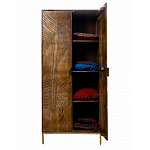 Распашной шкаф с фактурным фасадом Termite варинант исполнения - 3 | Loft Concept в Москве