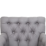 Кресло Addison Chic Armchair grey flax варинант исполнения - 4 | Loft Concept в Москве