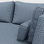 Мебельная ткань Шенилл голубой цвет 142 см T4-49 варинант исполнения - 10 | Loft Concept в Москве