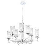 Люстра с 9-ю цилиндрическими стеклянными плафонами Jeanette варинант исполнения - 10 | Loft Concept в Москве