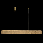 Подвесной светильник линейный цилиндрической формы из натурального алебастра Alabaster Geometry варинант исполнения - 1 | Loft Concept в Москве