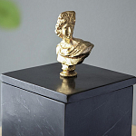 Мраморная шкатулка с бюстом из металла KELLY WEARSTLER варинант исполнения - 10 | Loft Concept в Москве