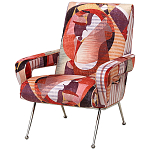 Кресло Face Geometric Print Armchair варинант исполнения - 1 | Loft Concept в Москве