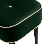 Квадратный мягкий пуф на черных ножках Winton Pouf Square варинант исполнения - 20 | Loft Concept в Москве