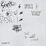 Плитка с узором Граффити 2 варинант исполнения - 2 | Loft Concept в Москве