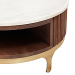 Круглый кофейный стол Sadie Round Coffee Table варинант исполнения - 2 | Loft Concept в Москве