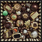 Панно "Конфетное ассорти" Chocolate Candy Assortment варинант исполнения - 1 | Loft Concept в Москве