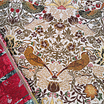 Мебельная ткань Гобелен William Morris кофейный цвет N 1114 варинант исполнения - 3 | Loft Concept в Москве