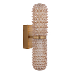 Бра с факутрным стеклянным плафоном Шампань Sonora варинант исполнения - 2 | Loft Concept в Москве